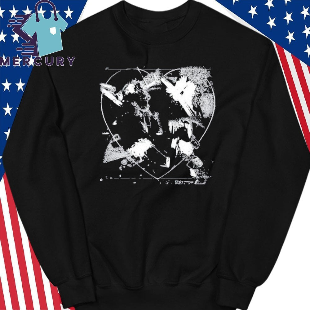 Jr Heart Black Shirt