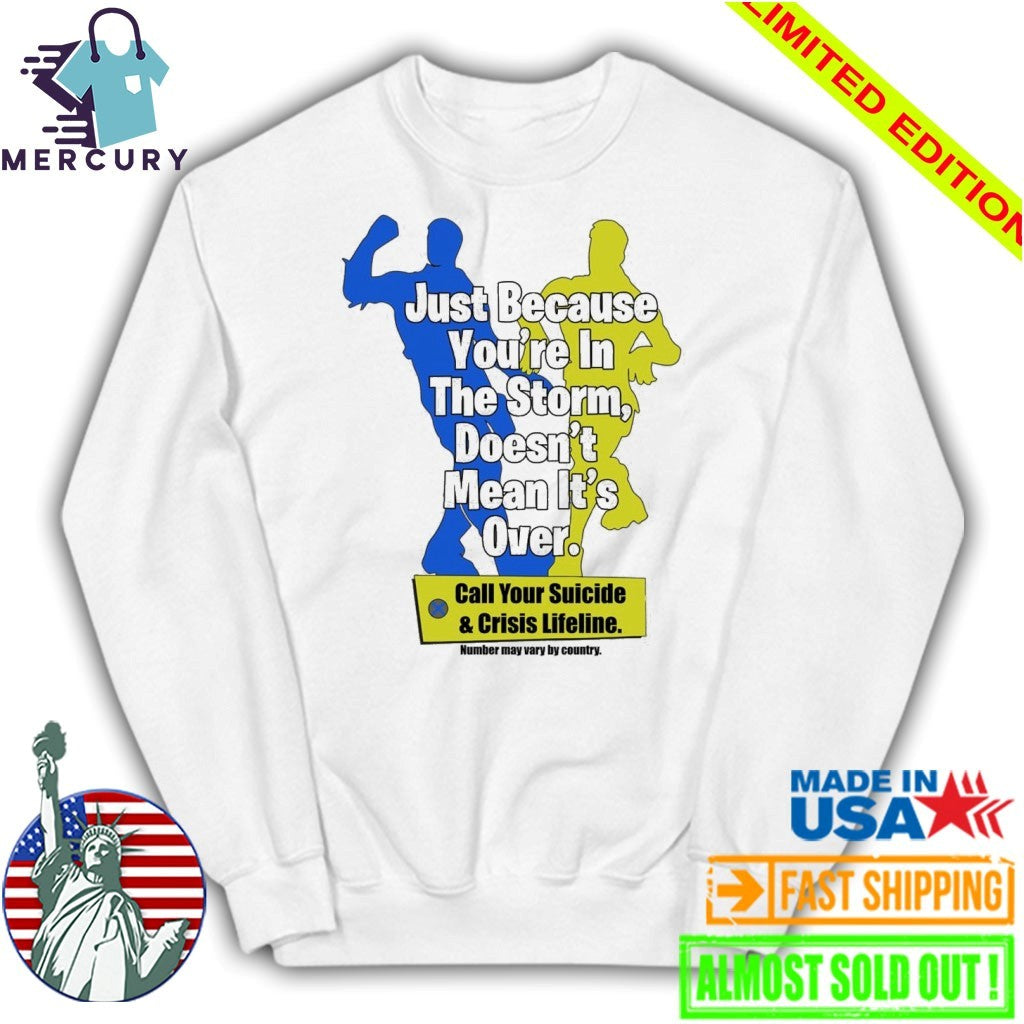 Just Because You’re In The Storm Doesn’t Mean It’s Over Shirt