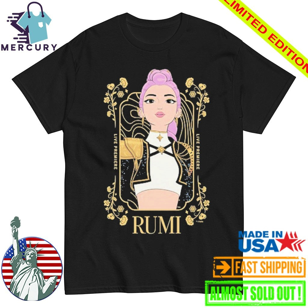 KPop Demon Hunters Rumi Golden Shirt