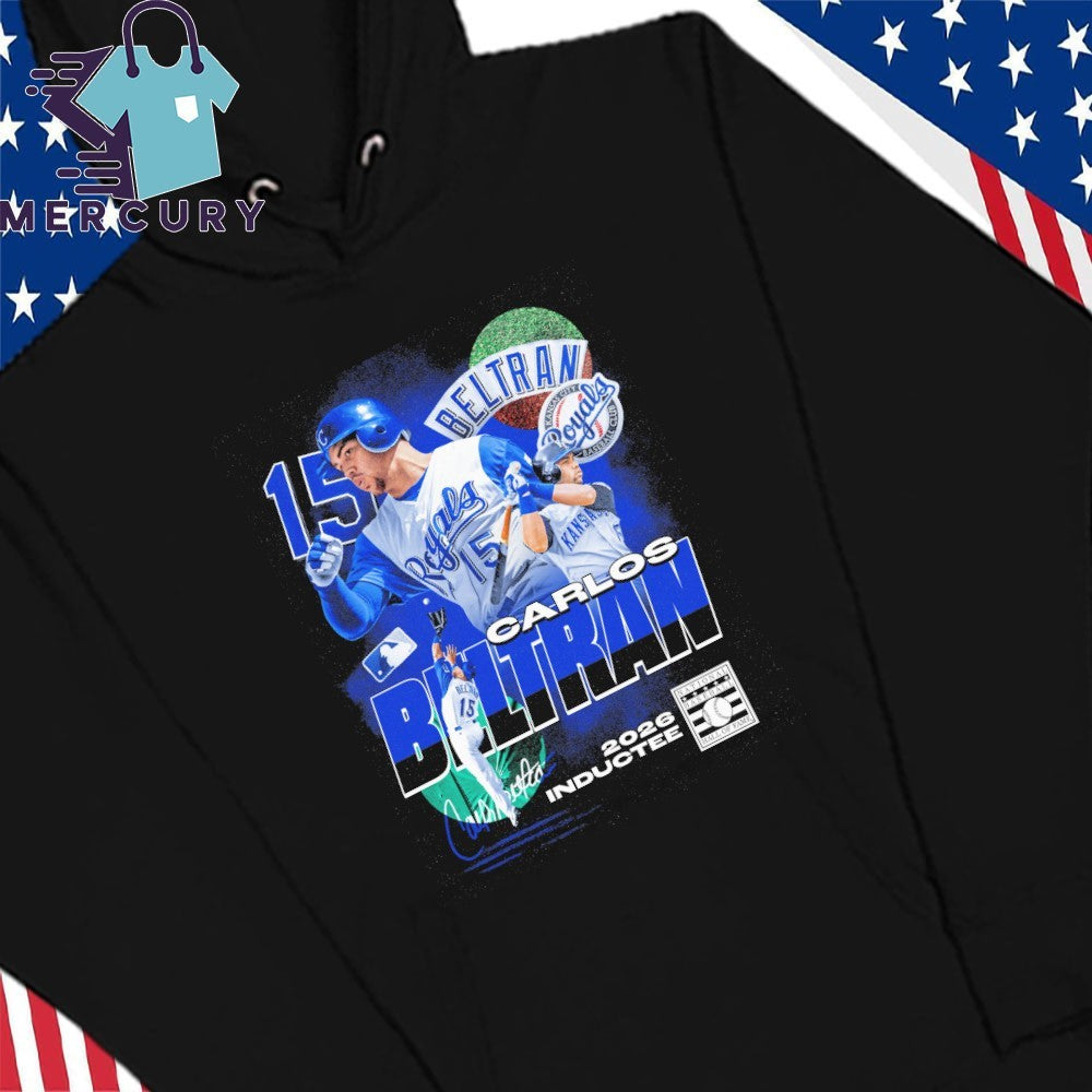 Kansas City Royals Carlos Beltran 2026 Hall Of Fame Shirt