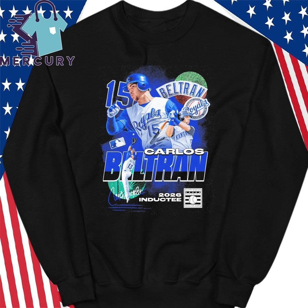 Kansas City Royals Carlos Beltran 2026 Hall Of Fame Shirt
