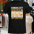 Kansas City Weekend Forecast 100% Chance Of Beer Beer T-shirts
