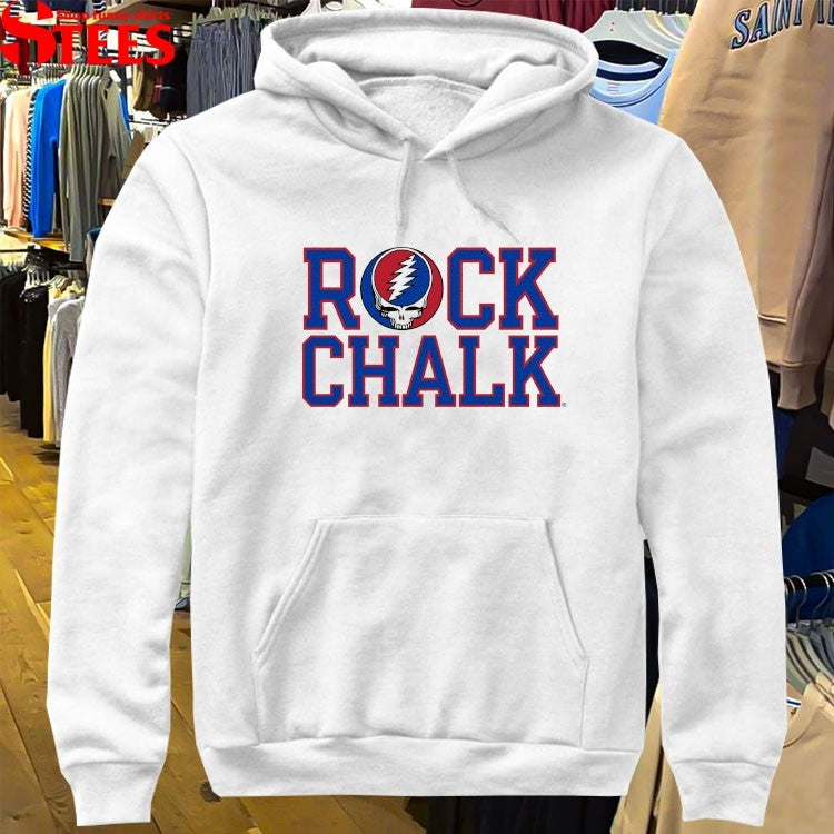 Kansas Jayhawks Grateful Dead Rock Chalk T-Shirt