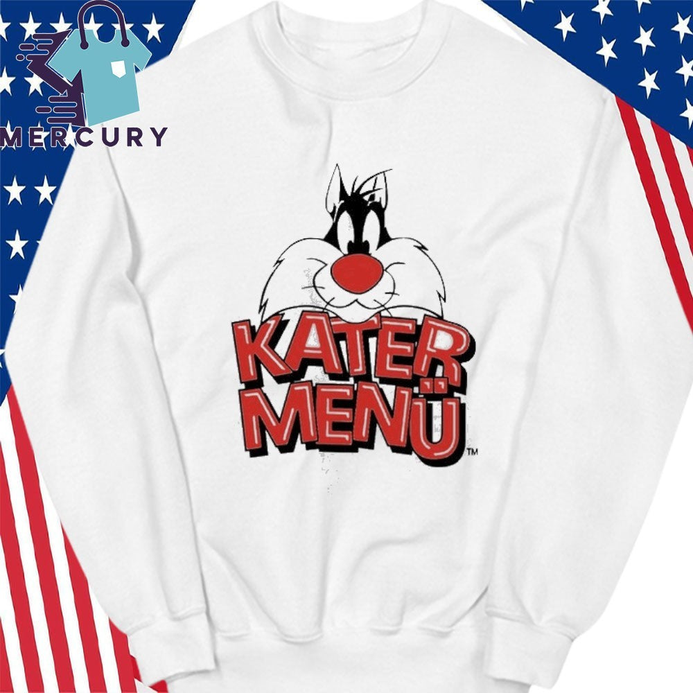Kater Menu Cat WHITE Shirt