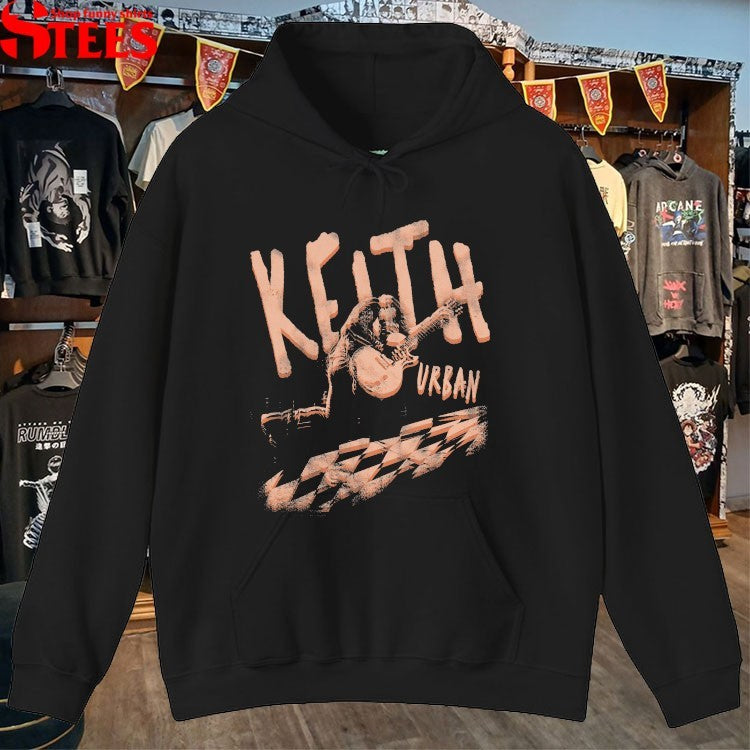 Keith Urban Checkered T-shirts
