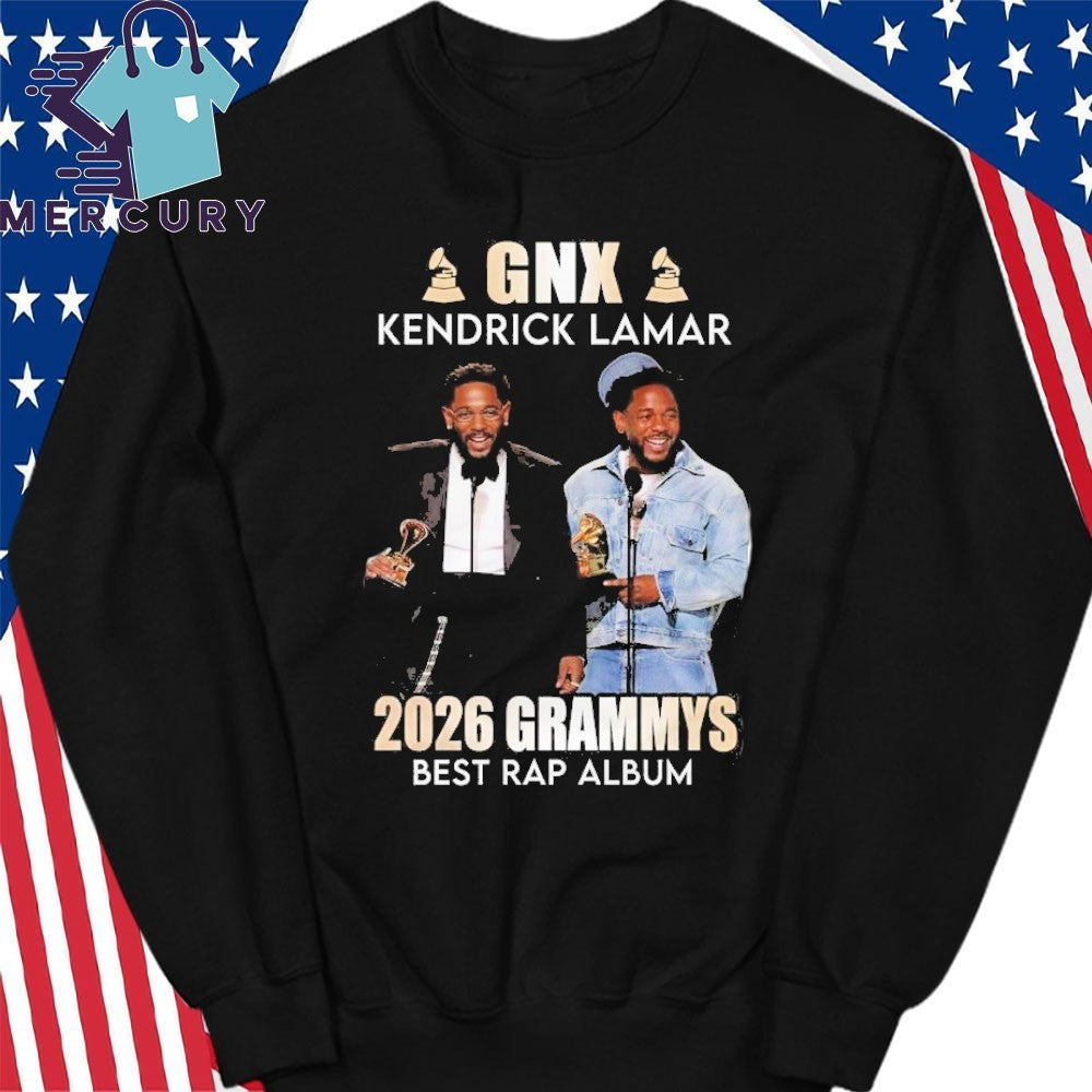 Kendrick Lamar GNX Grammys 2026 Best Rap Album Shirt