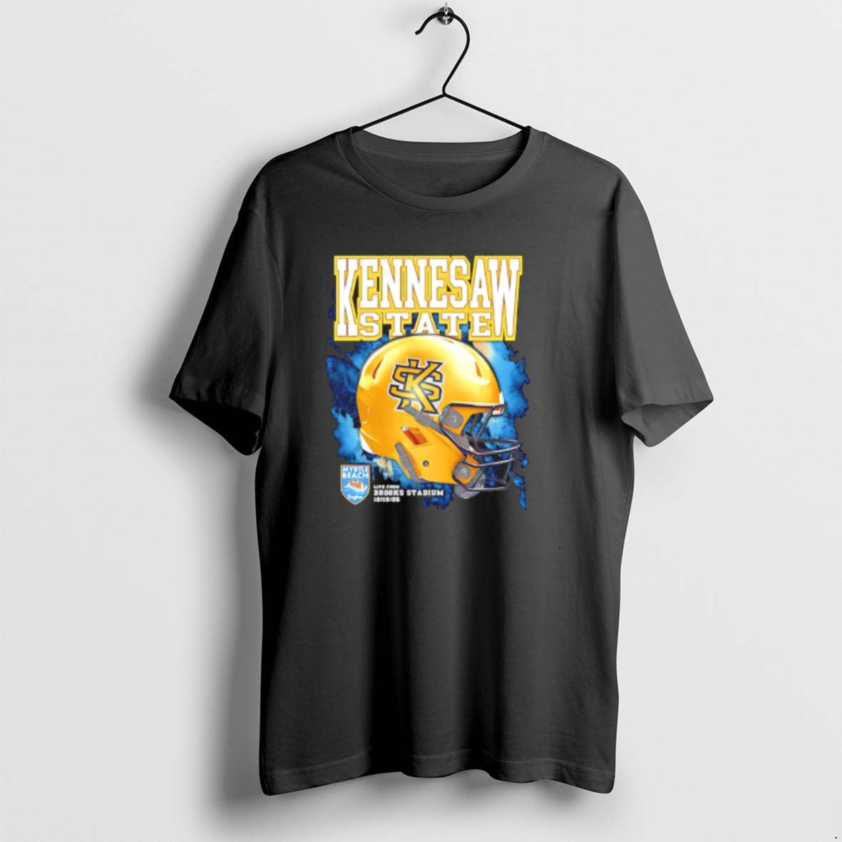 Official Kennesaw State Owls Ksu Myrtle Beach Bowl 2025 Helmet T-Shirts, Hoodie, Sweatshirt | CoreVibeTees.com