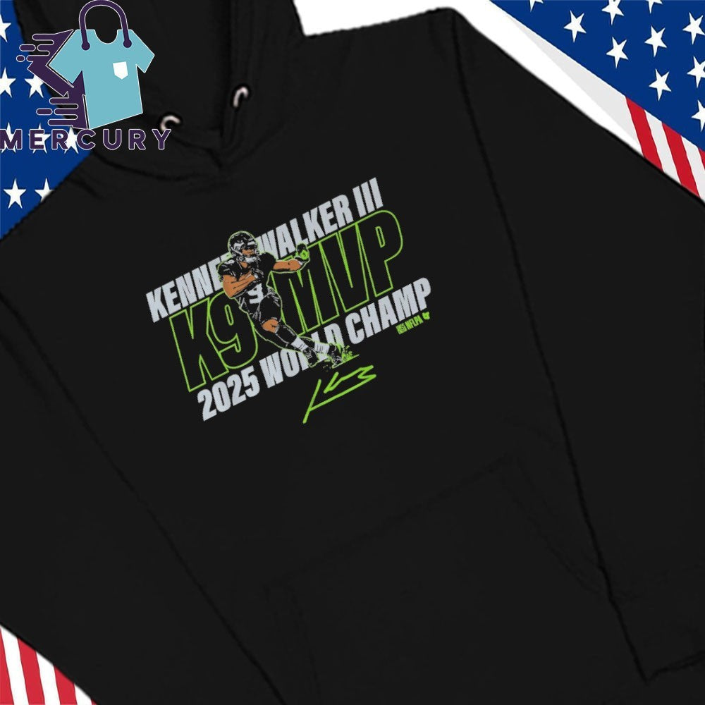 Kenneth Walker III K9 MVP 2025 World Champs Shirt