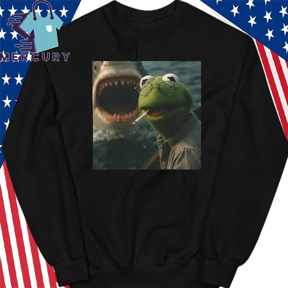Kermit The Frog Smoking Meme Shirt