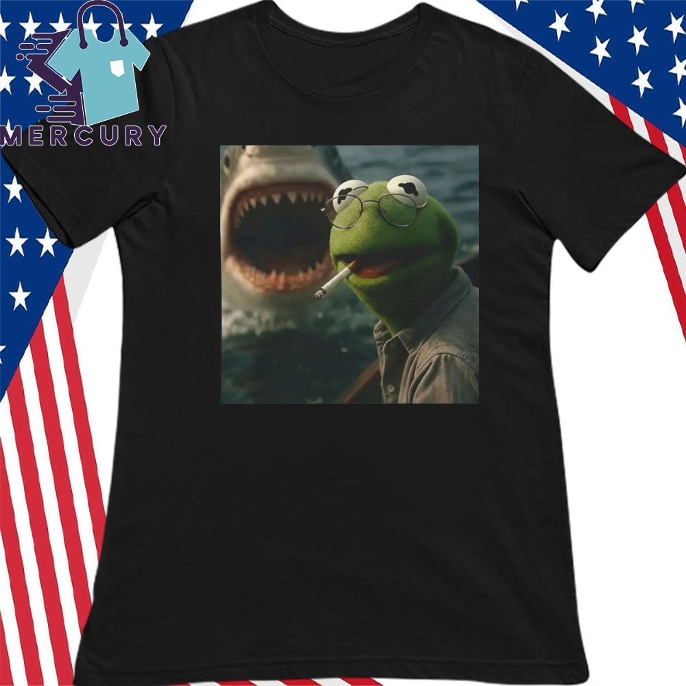 Kermit The Frog Smoking Meme Shirt