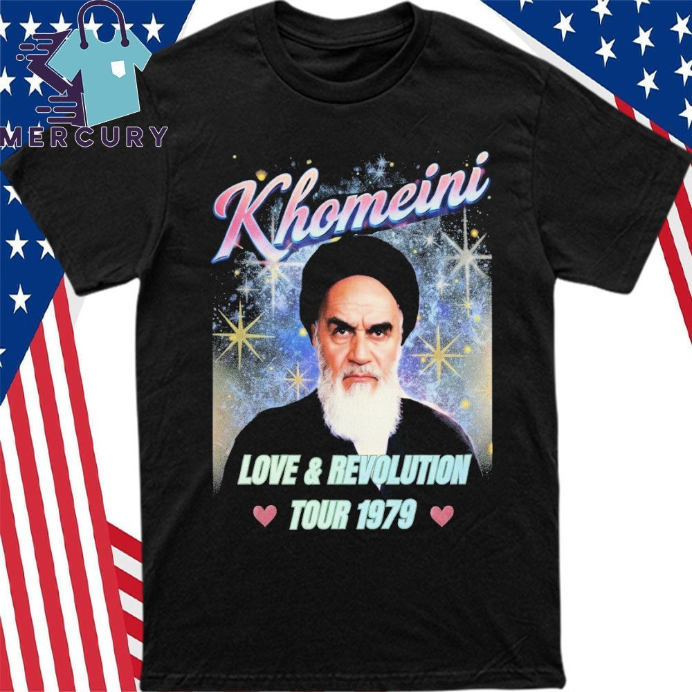 Khomeini Iran Revolution Tour 1979 Shirt