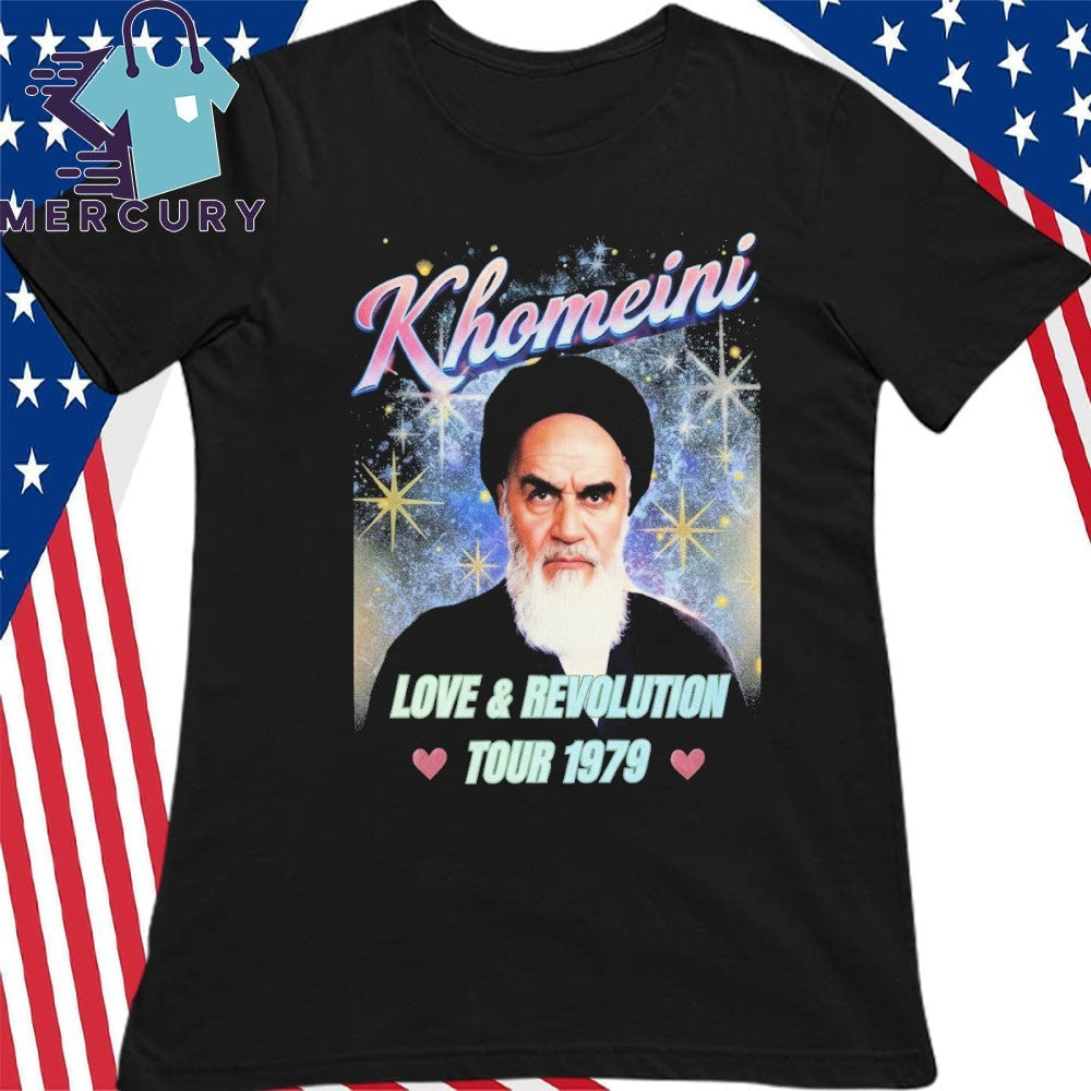 Khomeini Iran Revolution Tour 1979 Shirt