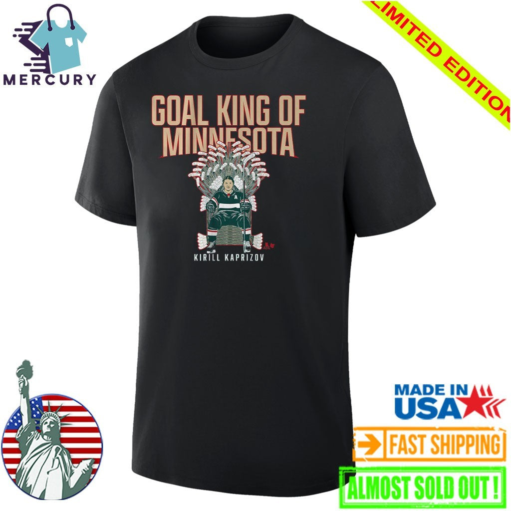 Kirill Kaprizov Goal King of Minnesota Shirt