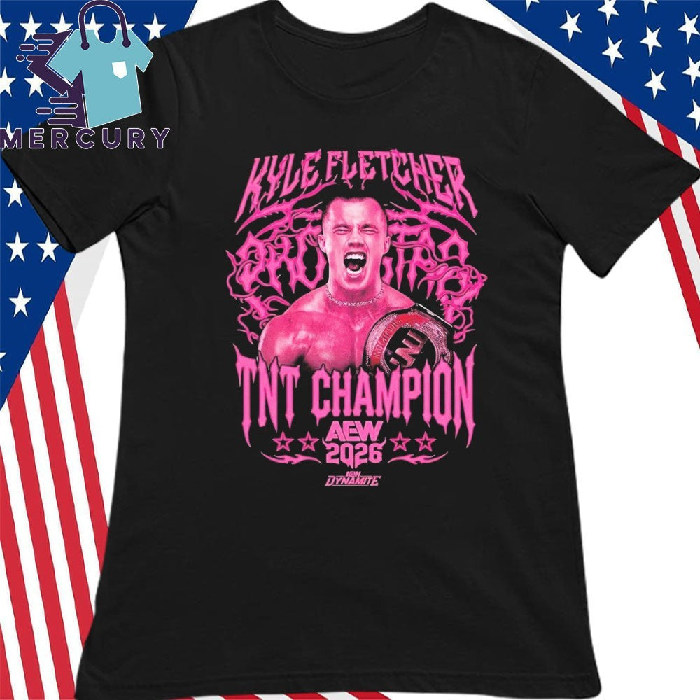 Kyle Fletcher Protostar NTN Champion AEW 2026 Shirt