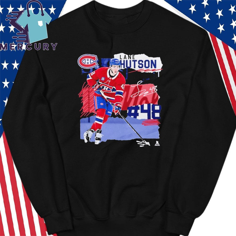 Lane Hutson Montreal Canadiens Fresh Ice Shirt