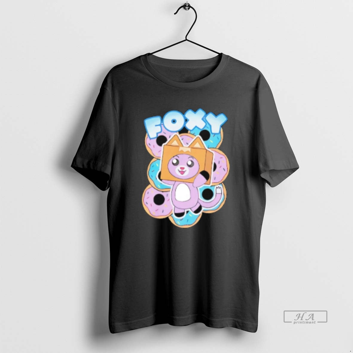 Official Lankybox Merch Foxy Donuts T-Shirts, Hoodie, Sweatshirt | CoreVibeTees.com