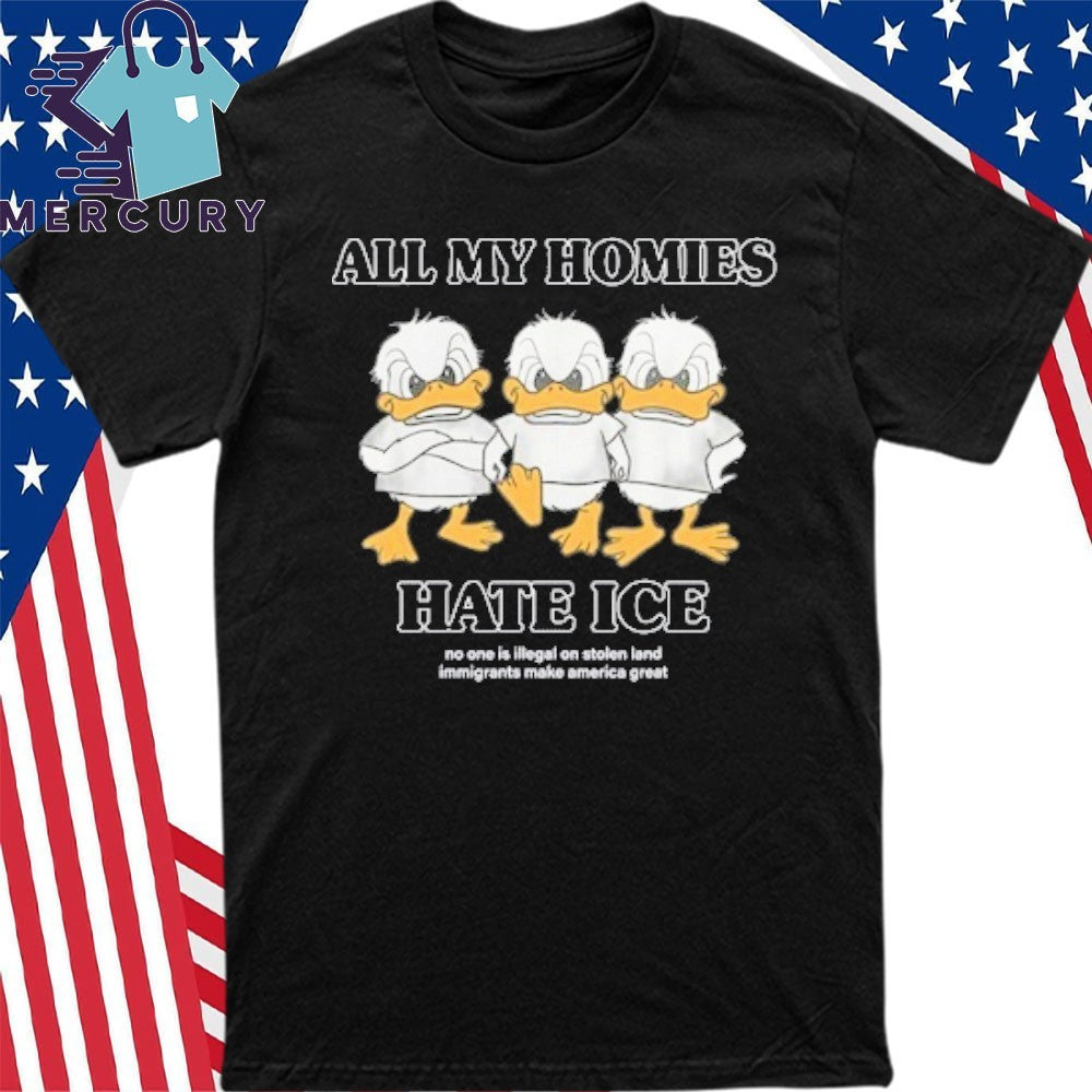 Larry Nance Jr All My Homies Hate ICE Shirt