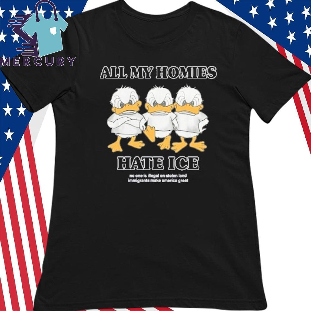 Larry Nance Jr All My Homies Hate ICE Shirt