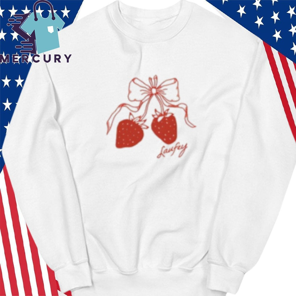 Laufey Strawberry Boatneck Shirt