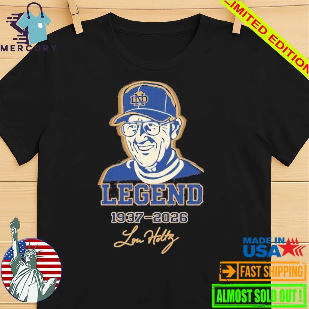 Legend Lou Holtz 1937-2026 Shirt