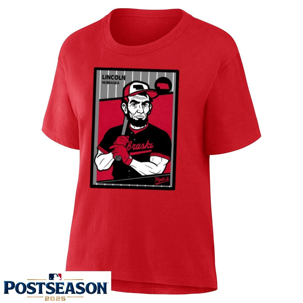 Lincoln Nebraska Abe Card Shirt