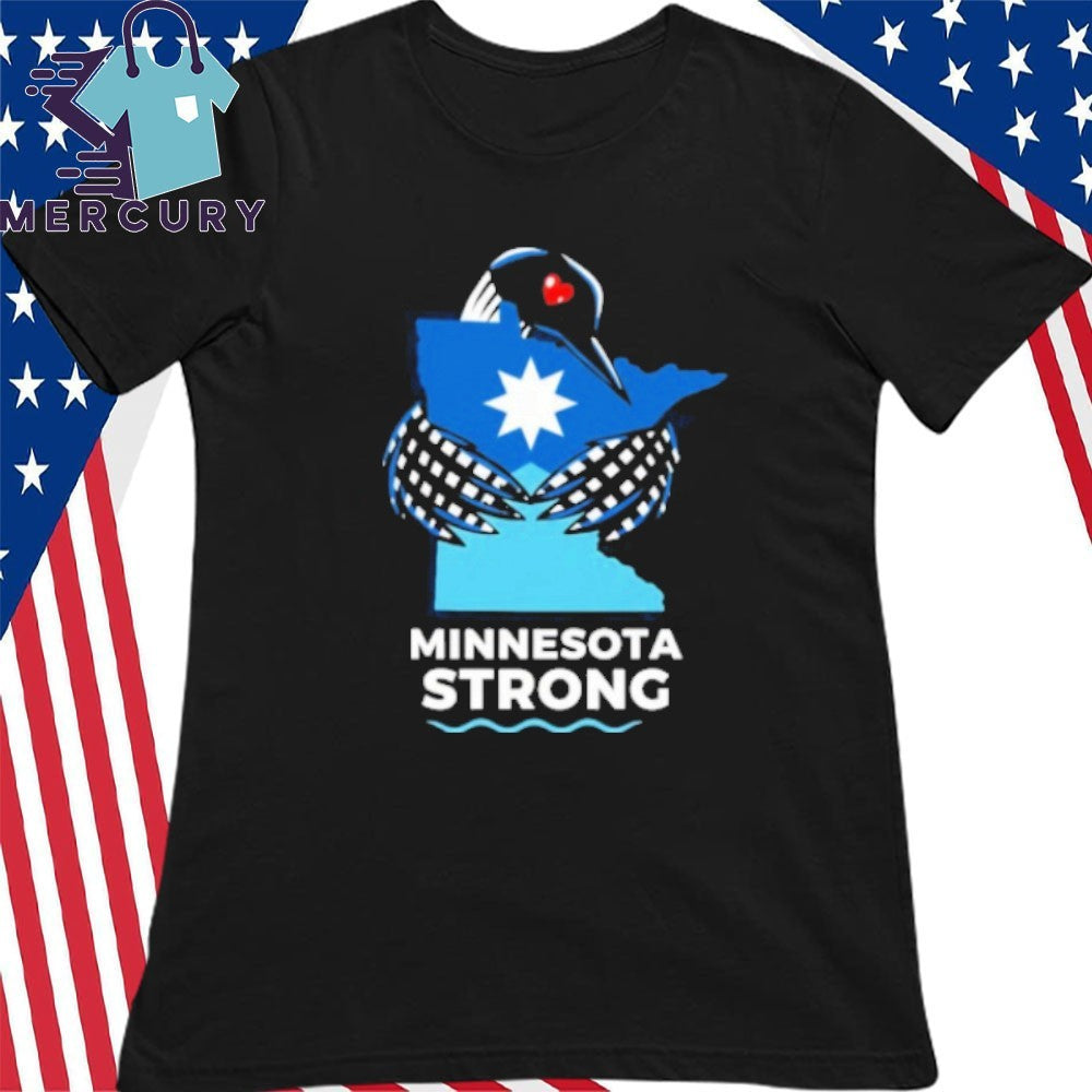 Loon I Love Minnesota Strong Shirt