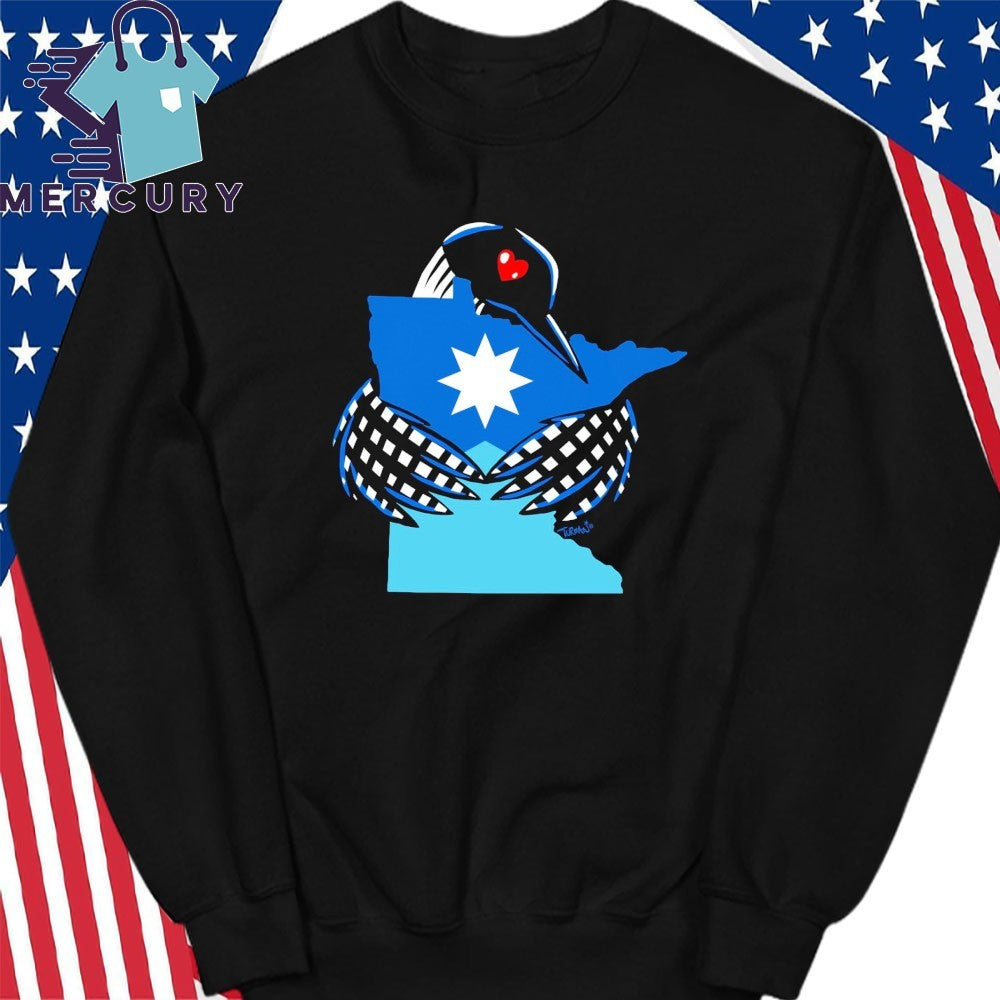 Loon I Love Minnesota Shirt