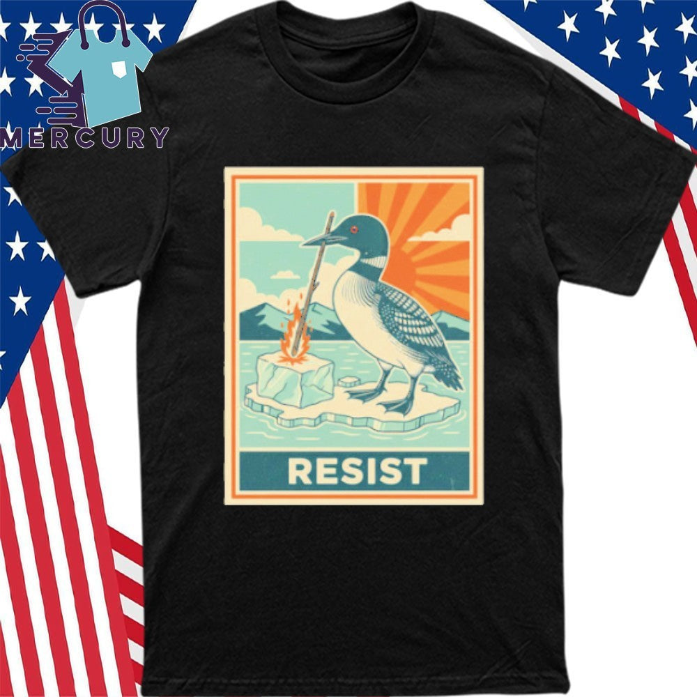 Loon Resist Minnesota ICE Shirt