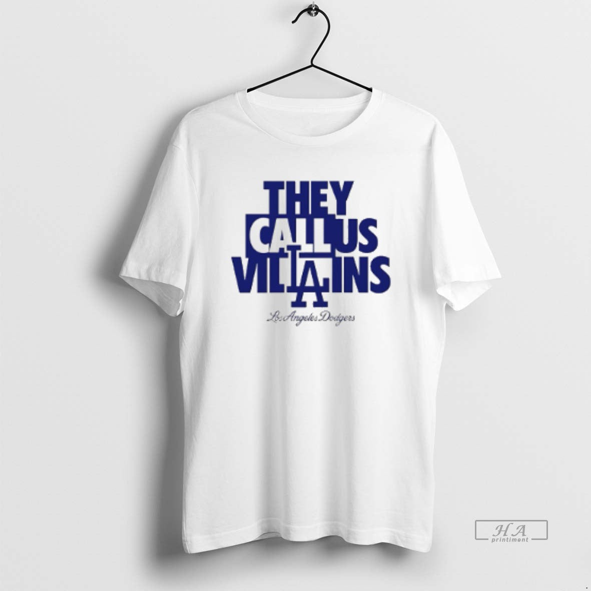 Official Los Angeles Dodgers They Call Us Villains T-Shirts, Hoodie, Sweatshirt | CoreVibeTees.com