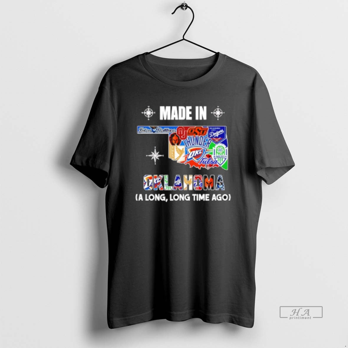 Official Made In Oklahoma A Long Long Time Ago State T-Shirts, Hoodie, Sweatshirt | CoreVibeTees.com