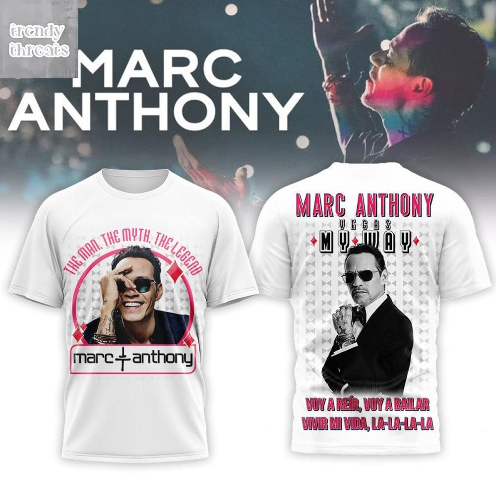 Marc Anthony Vegas My Way Shirt