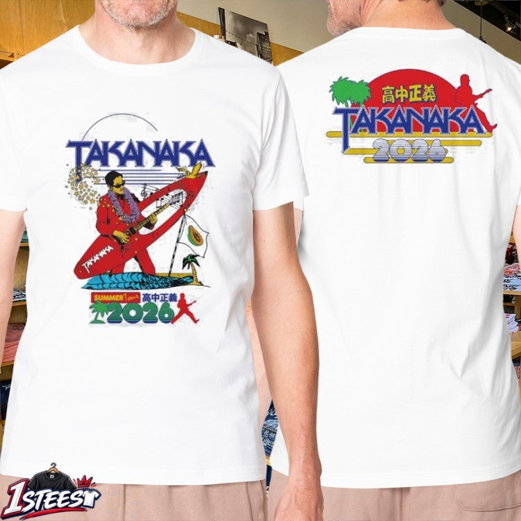 Masayoshi Takanaka Summer Tour 2026 Wave Of City Pop T-Shirts