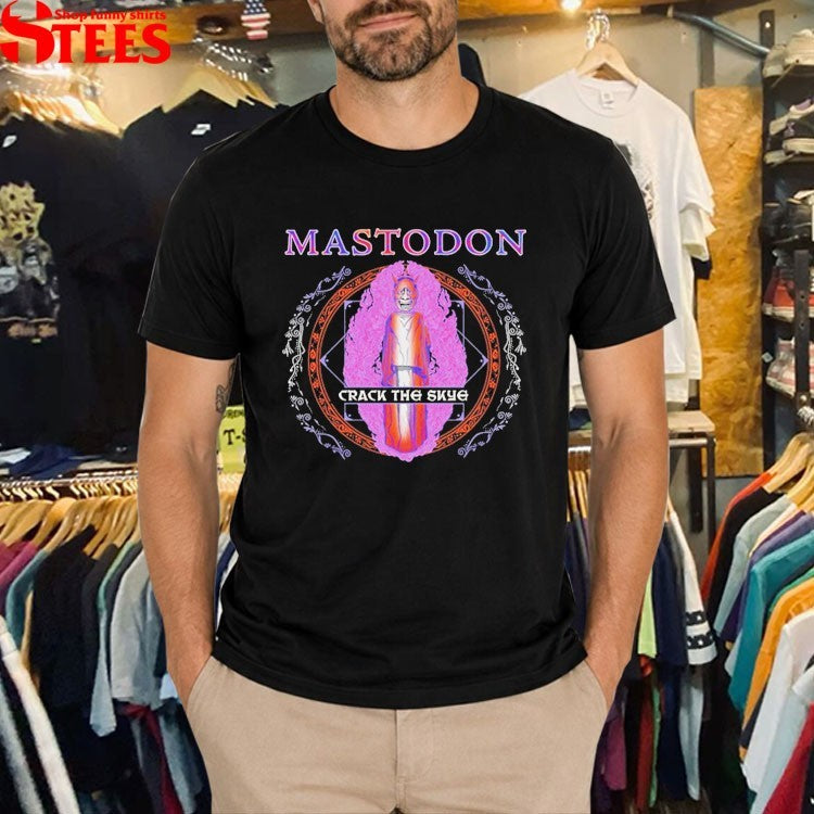 Mastodon Crack The Skye Ornate Oni T-shirts