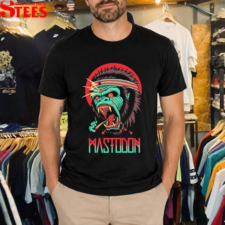 Mastodon Let’s Get Physical Gorilla T-shirts