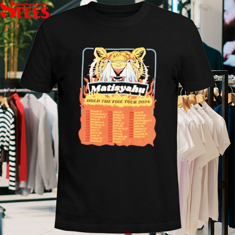 Matisyahu Hold The Fire Tour 2024 Dates T-Shirt