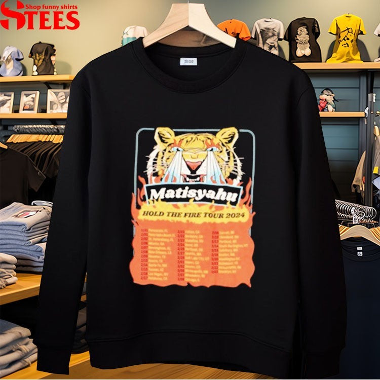 Matisyahu Hold The Fire Tour 2024 Dates T-Shirt