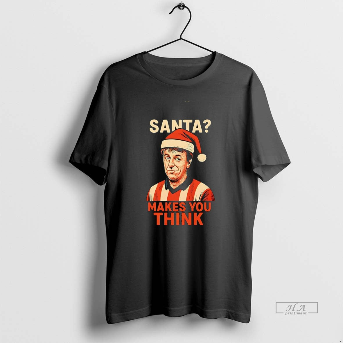 Official Matt Le Tissier Santa Makes You Think Christmas T-Shirts, Hoodie, Sweatshirt | CoreVibeTees.com