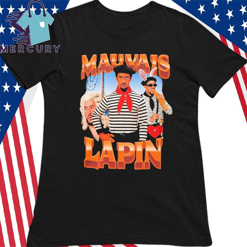 Mauvais Lapin Bad Bunny Graphic Shirt