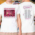 Megan Moroney The Cloud 9 Tour Merch Photo With Dates T-Shirt