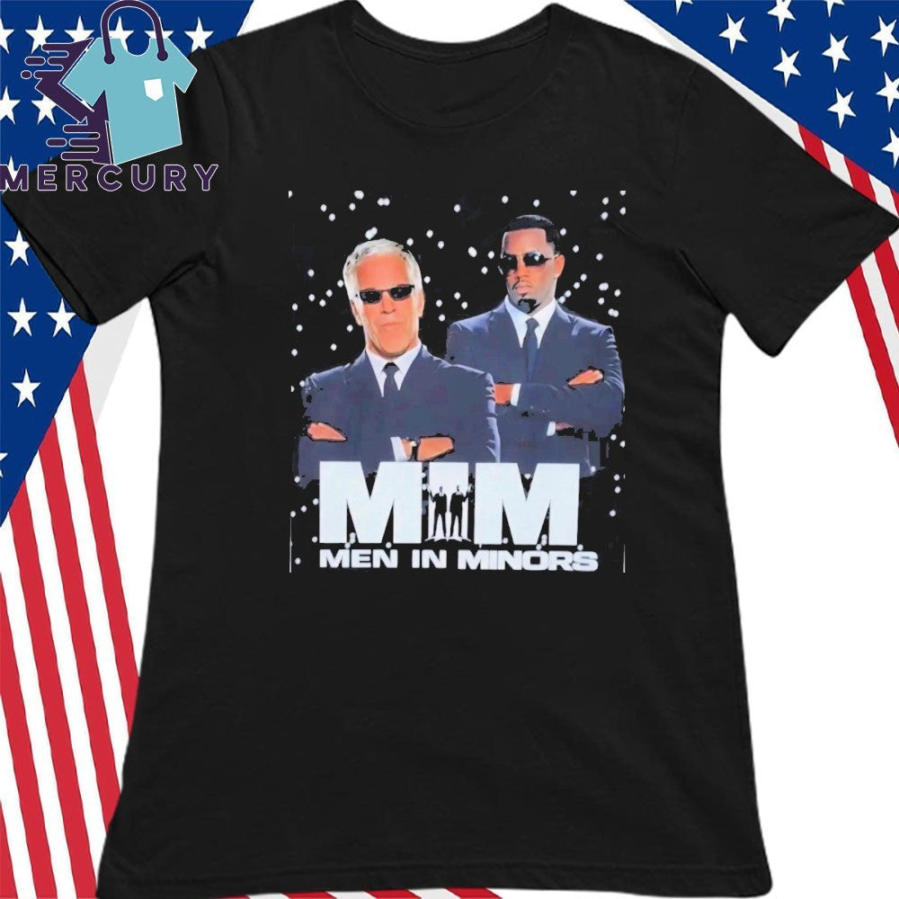 Men In Minors Shirt