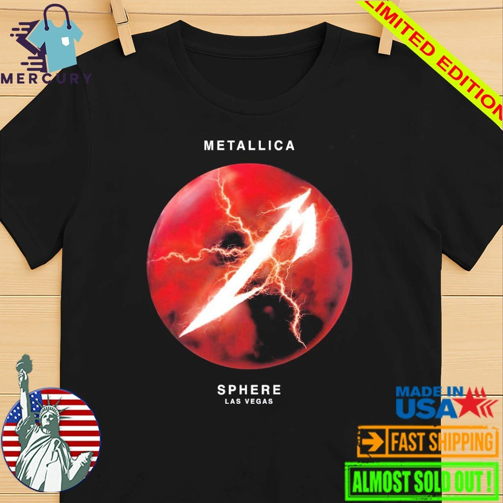 Metallica Life Burns Faster Live At Sphere Las Vegas 2026 On October Shirt
