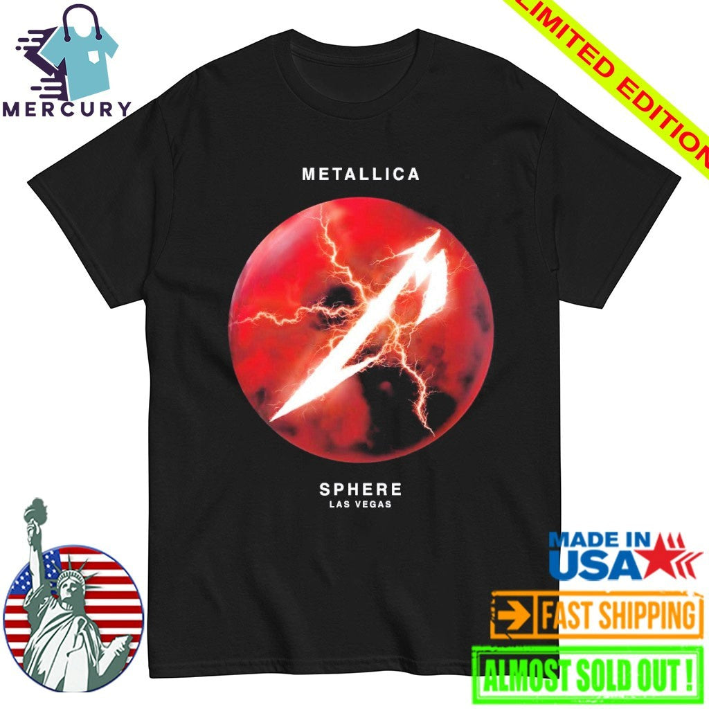 Metallica Life Burns Faster Live At Sphere Las Vegas 2026 On October Shirt