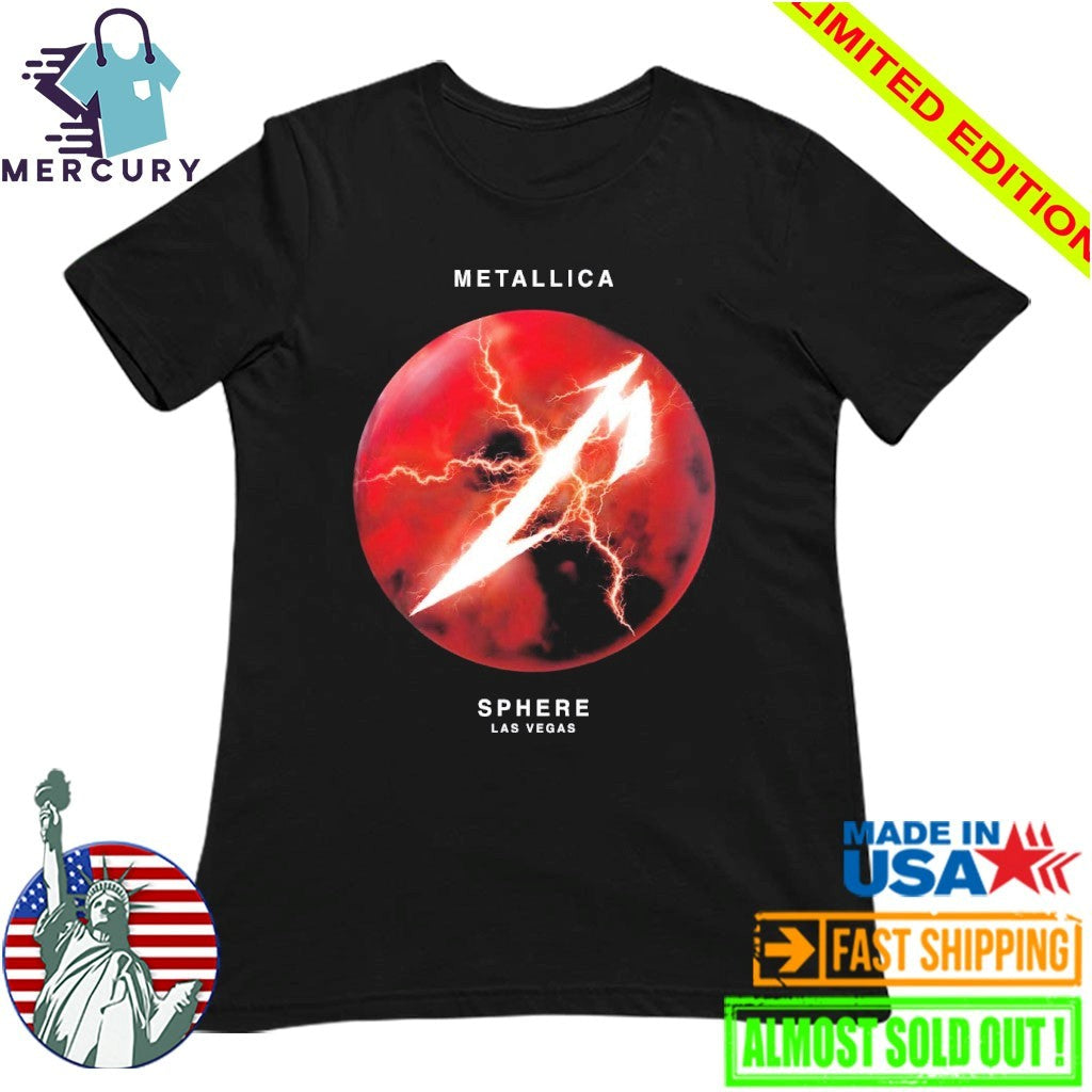 Metallica Life Burns Faster Live At Sphere Las Vegas 2026 On October Shirt