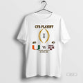 Official Miami Vs Texas Am 2025 Cfp First Rd Playoff Game 2 T-Shirts, Hoodie, Sweatshirt | CoreVibeTees.com