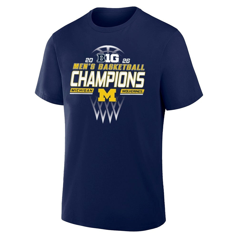 Michigan Wolverines 2026 Big Ten Men’s Basketball Regular Season Champions Shirt