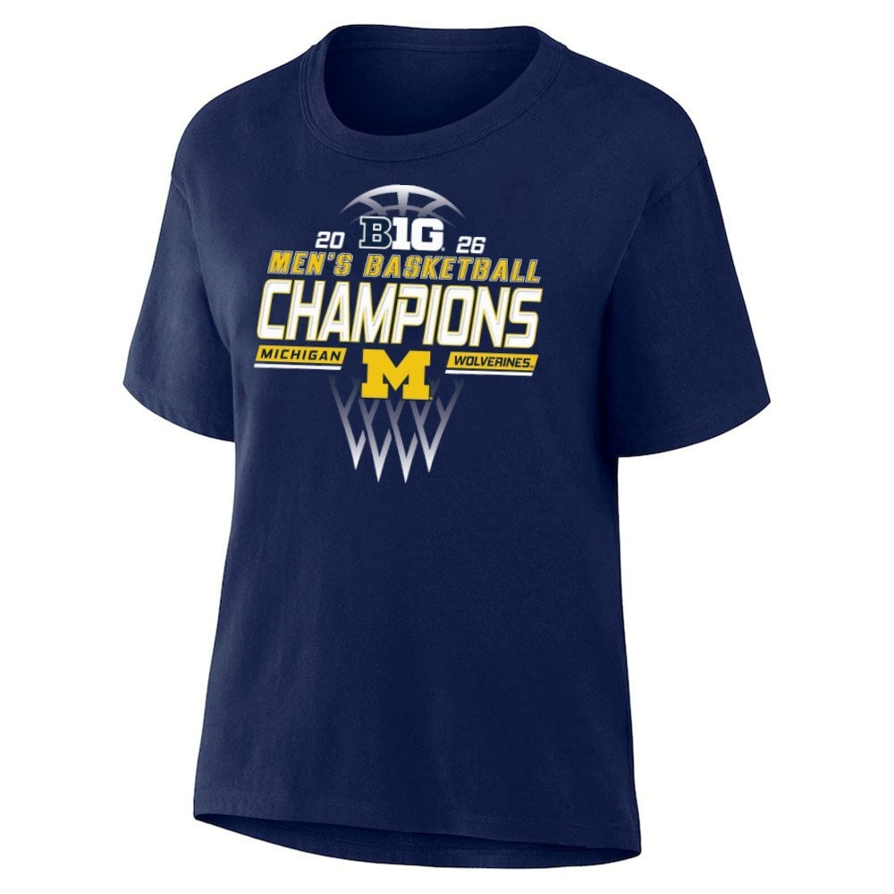 Michigan Wolverines 2026 Big Ten Men’s Basketball Regular Season Champions Shirt