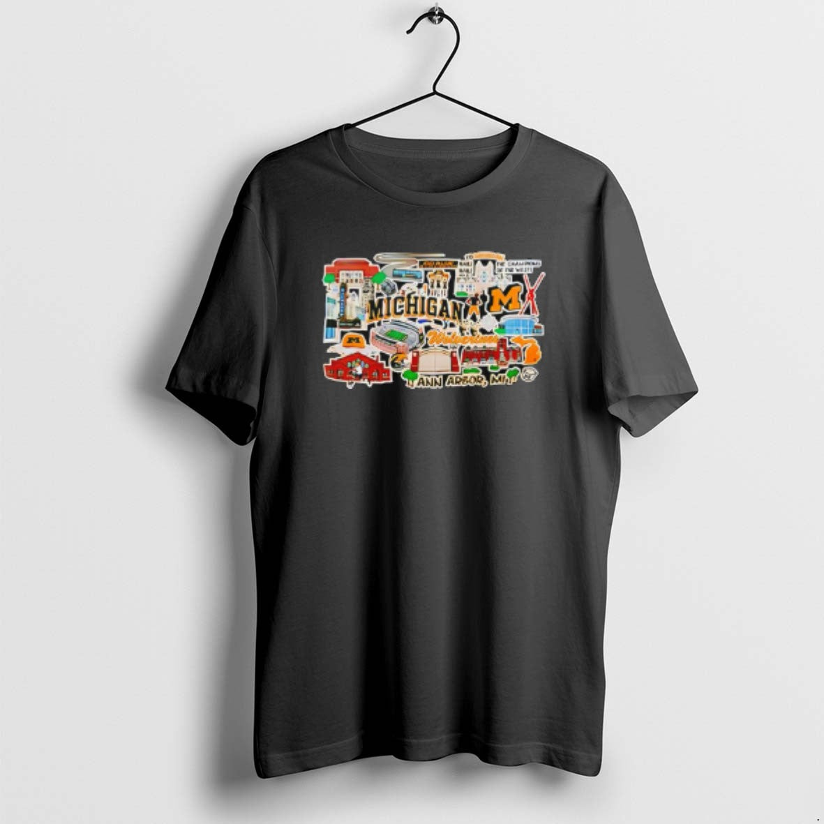 Official Michigan Wolverines Full Back Campus T-Shirts, Hoodie, Sweatshirt | CoreVibeTees.com