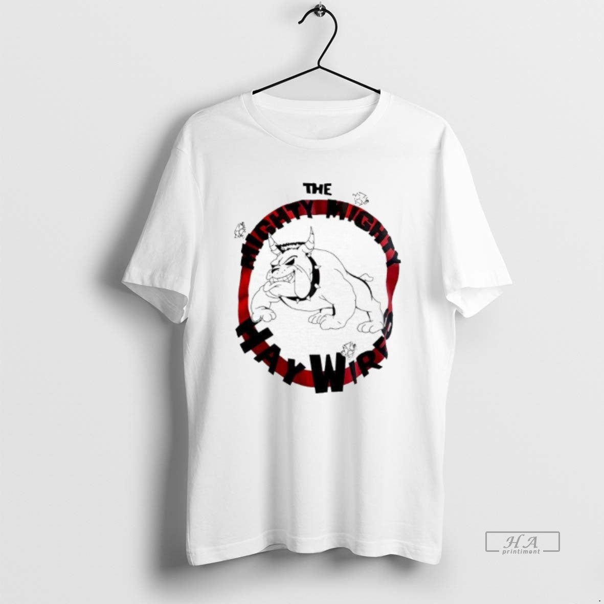 Official Mighty Mighty Bosstones Hay Wires Band Bulldog Mascot T-Shirts, Hoodie, Sweatshirt | CoreVibeTees.com