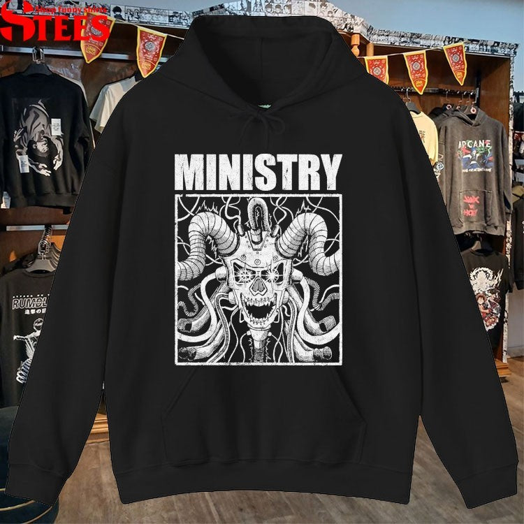 Ministry Machine Skull T-shirts