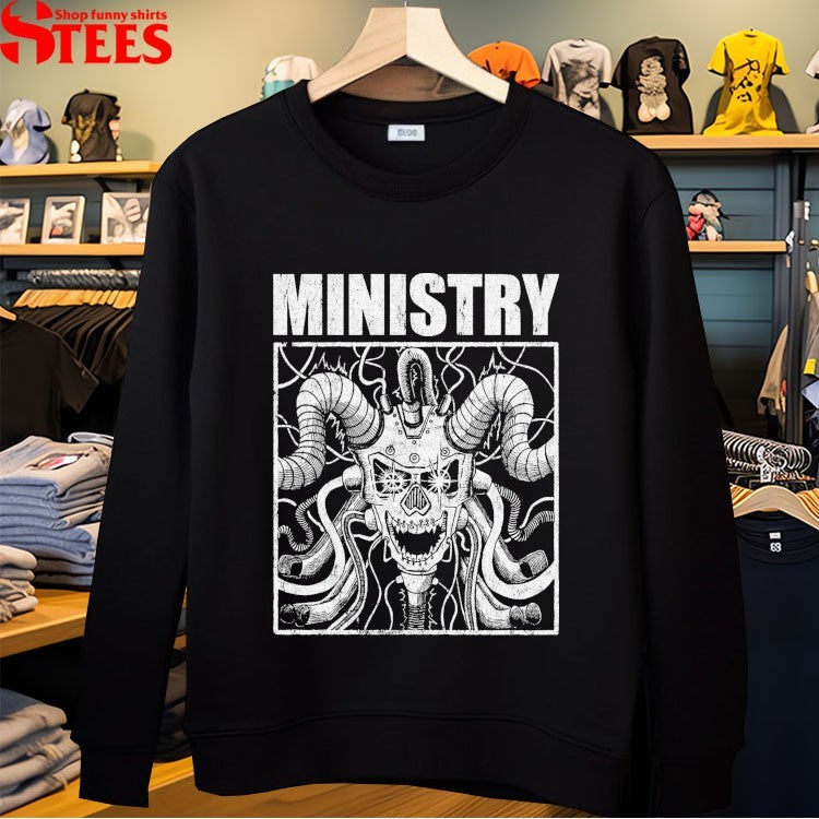 Ministry Machine Skull T-shirts